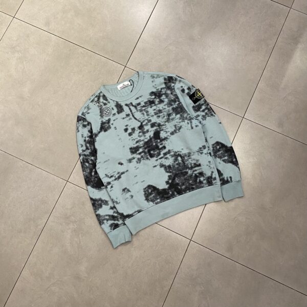CREWNECK CAMOUFLAGE STONE