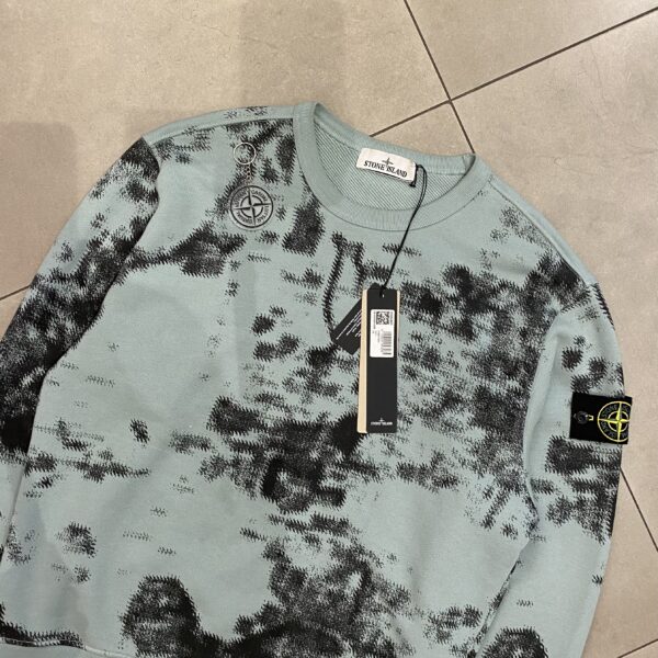 CREWNECK CAMOUFLAGE STONE