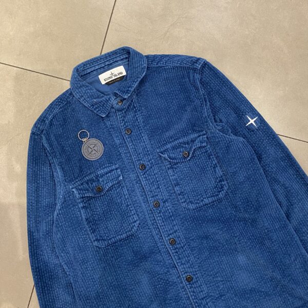 OVERSHIRT CORDU STONE