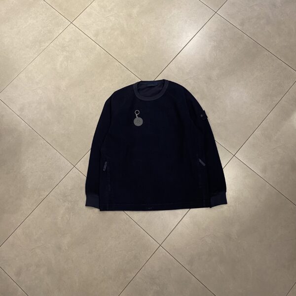SUEDE CREWNECK GHOST