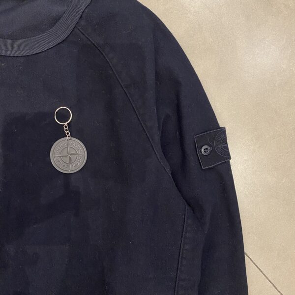 SUEDE CREWNECK GHOST