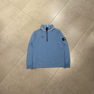 HALFZIP STONE BLUE