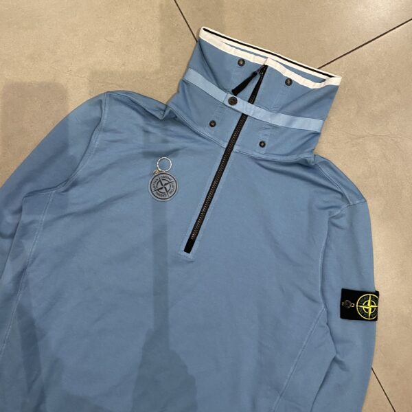 HALFZIP STONE BLUE