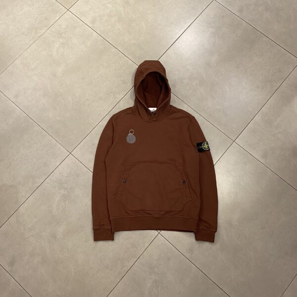 HOODIE STONE BASIC BROWN