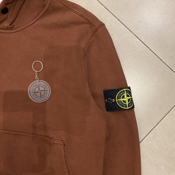 HOODIE STONE BASIC BROWN