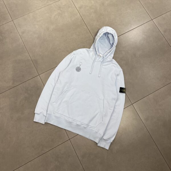 HOODIE STONE BASIC ICE BLUE