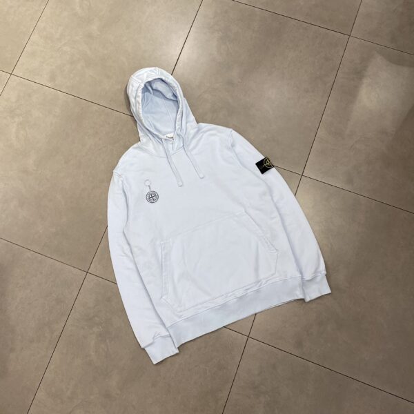 HOODIE STONE BASIC ICE BLUE