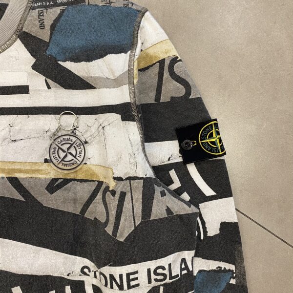 CREWNECK PRINT STONE ISLAND