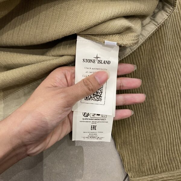 OVERSHIRT CORDU KHAKI