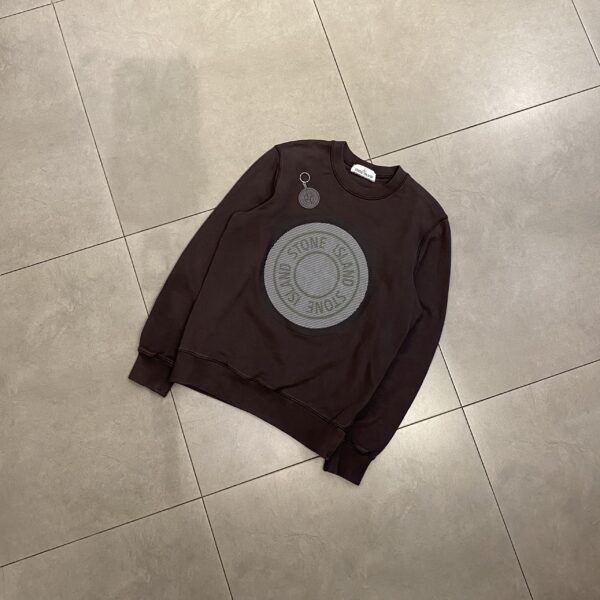 CREWNECK LOGO STONE ISLAND