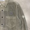 OVERSHIRT CORDU LIGHT GREY