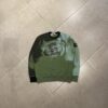 CREWNECK PRINT LOGO GREEN