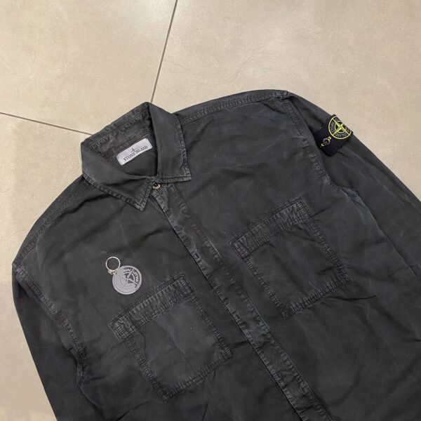 OVERSHIRT BUTTON BLACK