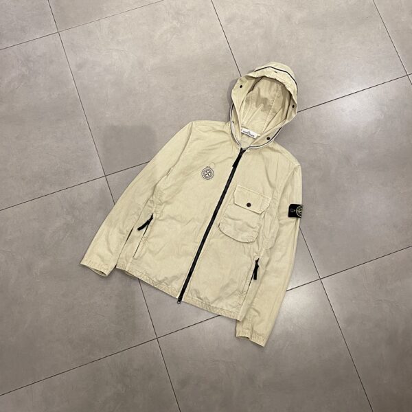 OVERSHIRT HOODIE CREME