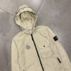 OVERSHIRT HOODIE CREME