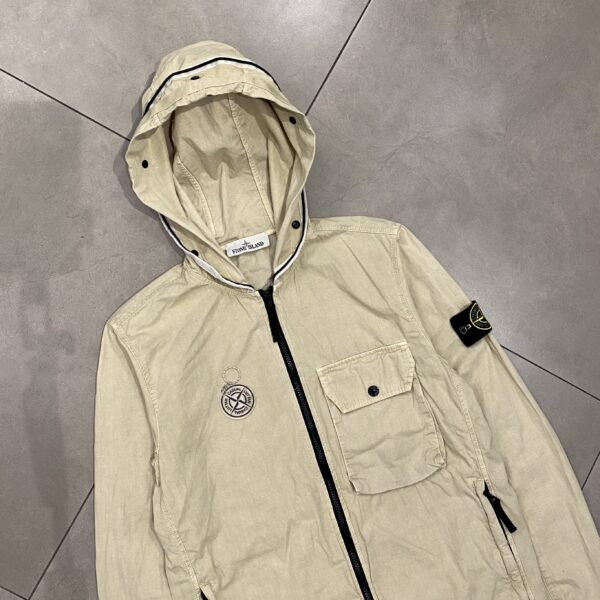 OVERSHIRT HOODIE CREME
