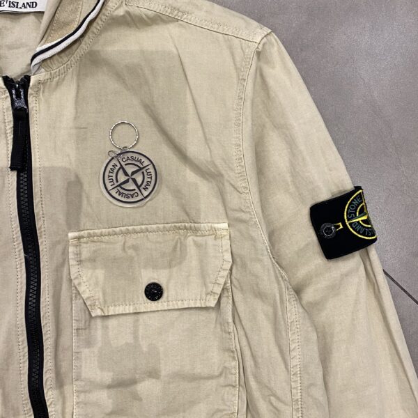 OVERSHIRT HOODIE CREME