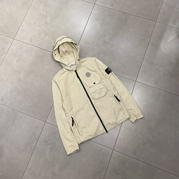OVERSHIRT HOODIE CREME