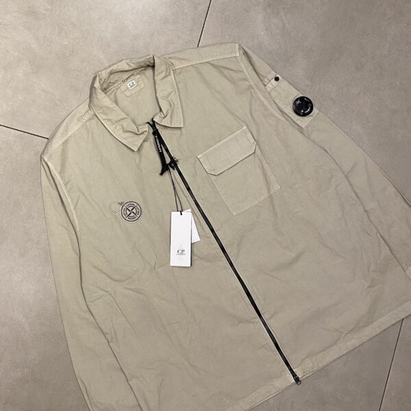 CP COMPANY OVERSHIRT KHAKI