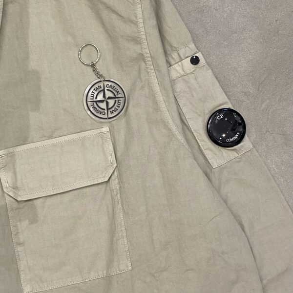 CP COMPANY OVERSHIRT KHAKI