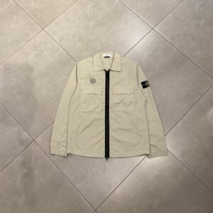 OVERSHIRT STONE BEIGE