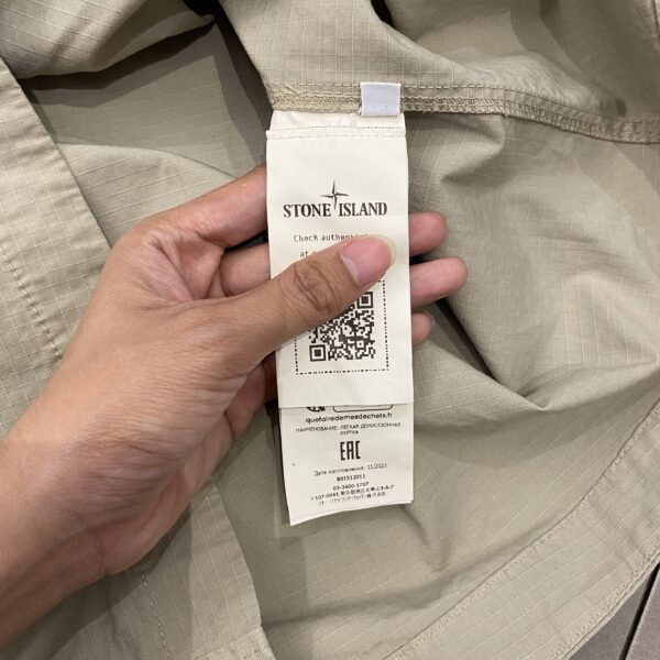 OVERSHIRT STONE BEIGE
