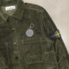 OVERSHIRT BUTTON CORDU OLIVE