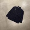 OVERSHIRT BUTTON BLACK
