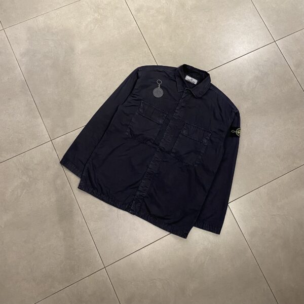 OVERSHIRT BUTTON BLACK