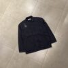 OVERSHIRT BUTTON BLACK