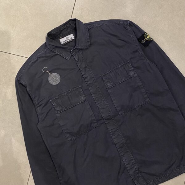 OVERSHIRT BUTTON BLACK