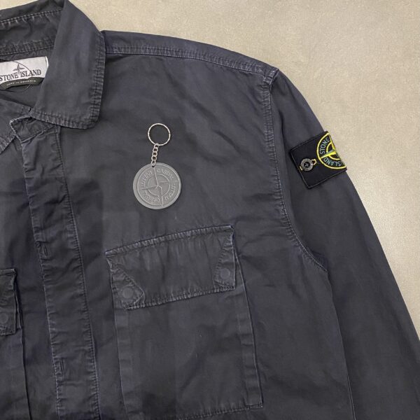 OVERSHIRT BUTTON BLACK