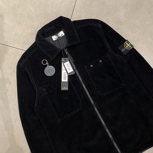OVERSHIRT CORDU BLACK