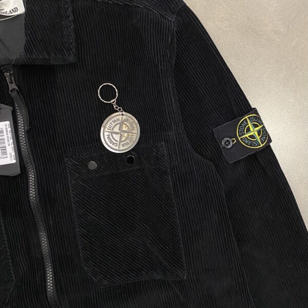 OVERSHIRT CORDU BLACK