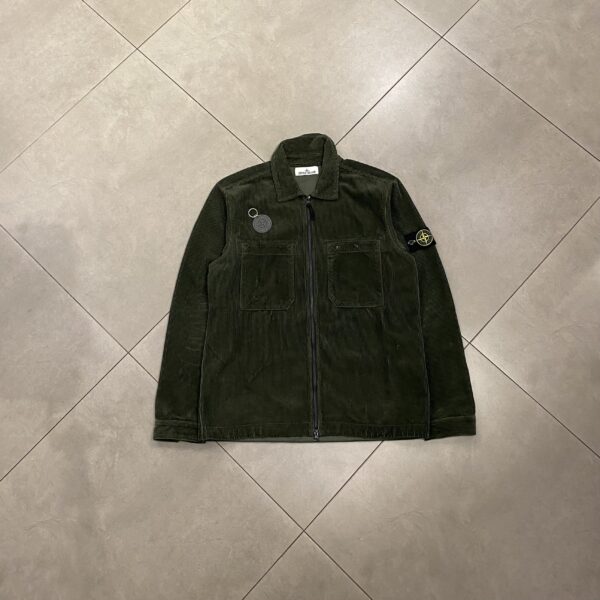 OVERSHIRT CORDU OLIVE