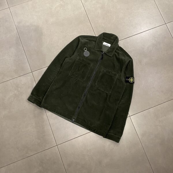 OVERSHIRT CORDU OLIVE