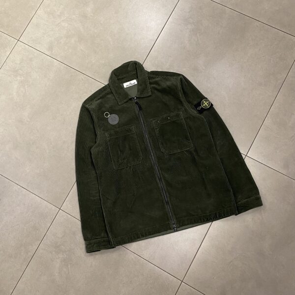 OVERSHIRT CORDU OLIVE