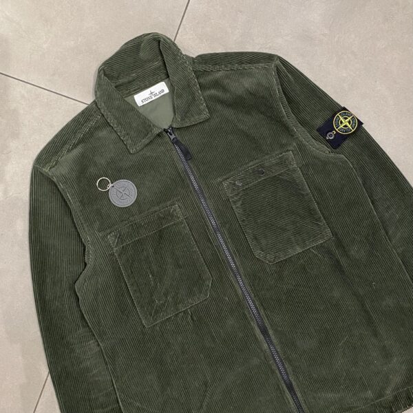 OVERSHIRT CORDU OLIVE