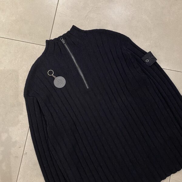 STONE KNIT GHOST BLACK