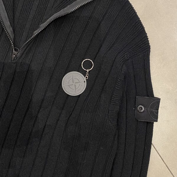 STONE KNIT GHOST BLACK