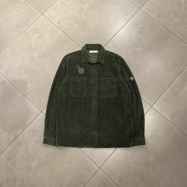 OVERSHIRT CORDU OLIVE