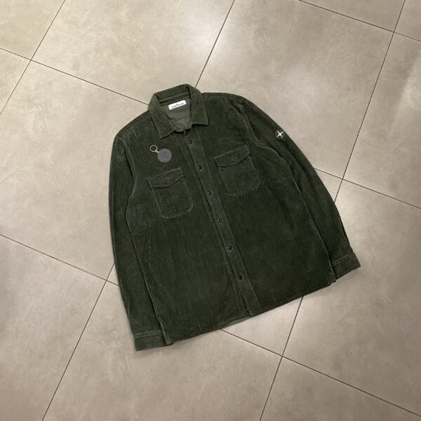OVERSHIRT CORDU OLIVE