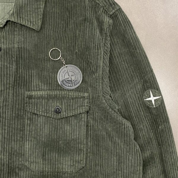 OVERSHIRT CORDU OLIVE