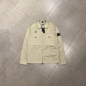 OVERSHIRT STONE BEIGE