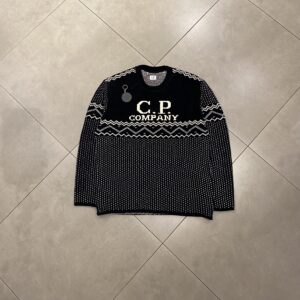CP COMPANY PULLOVER BLACK
