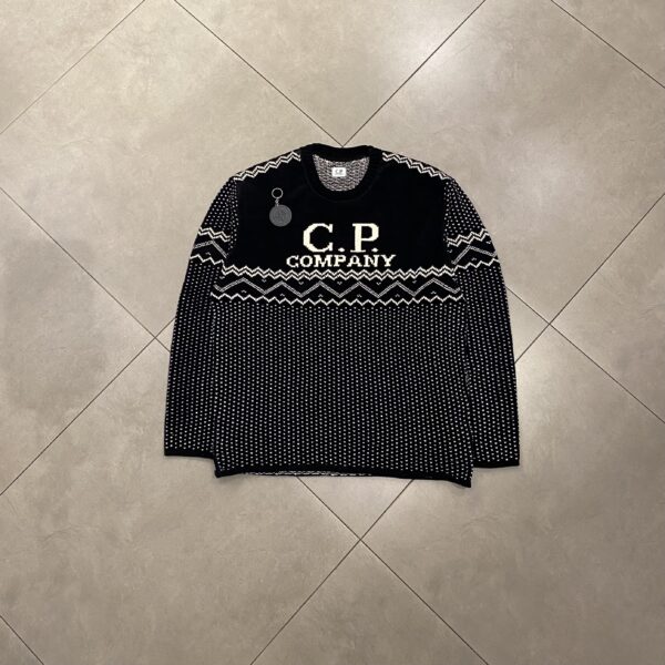 CP COMPANY PULLOVER BLACK