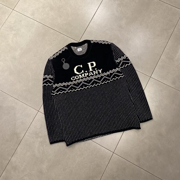 CP COMPANY PULLOVER BLACK