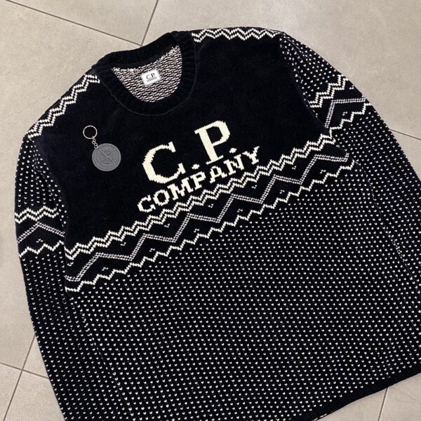CP COMPANY PULLOVER BLACK