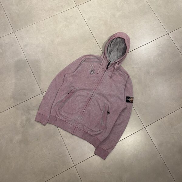 ZIP HOODIE DUST COLOUR