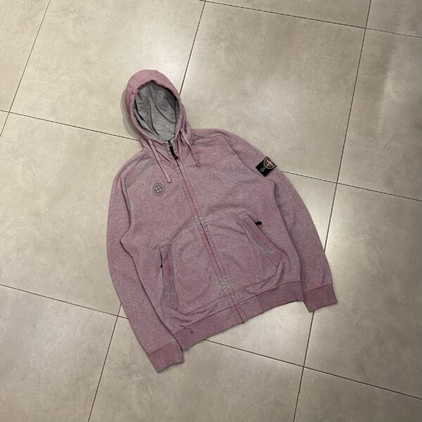 ZIP HOODIE DUST COLOUR